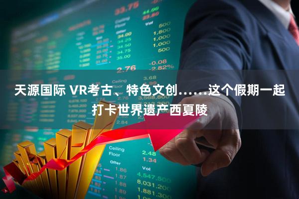 天源国际 VR考古、特色文创……这个假期一起打卡世界遗产西夏陵